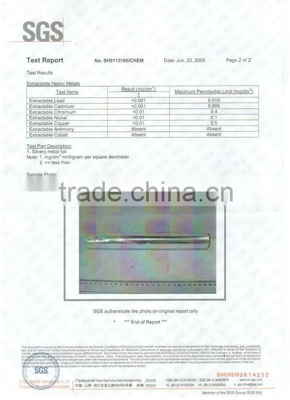 aluminium foil food container