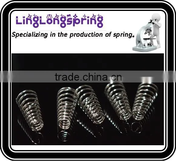 Custom steel helical compression springs