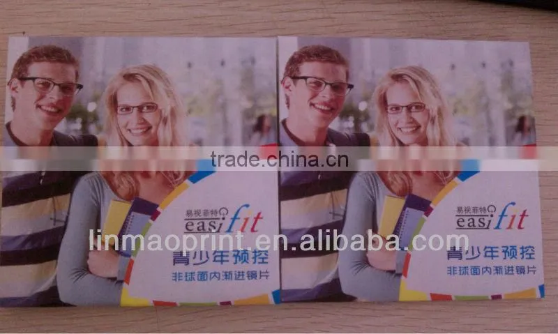 Paper package small optical lens envelope for optician
