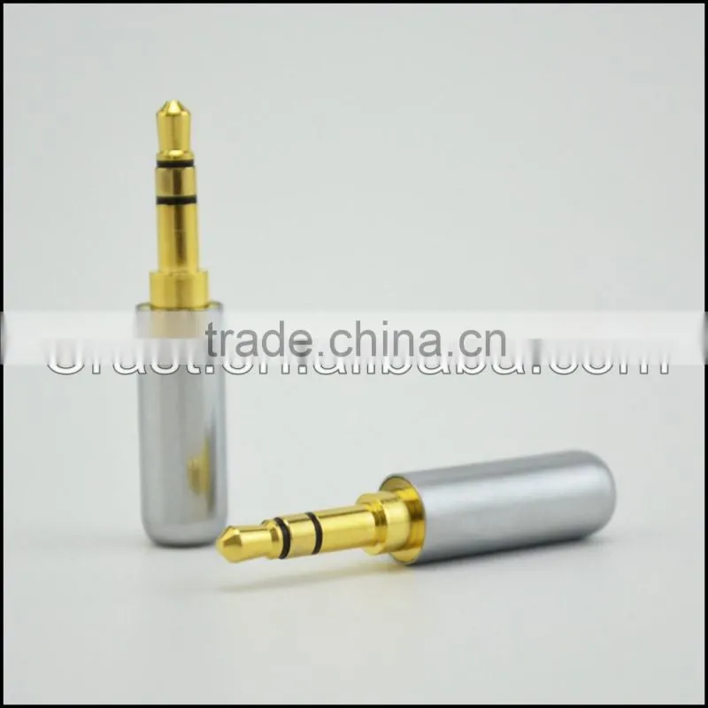 3 poles RCA Connector 3.5mm jack RCA Audio Connector RCA audio plug 3.5mm audio plug Stereo Headphone adapter