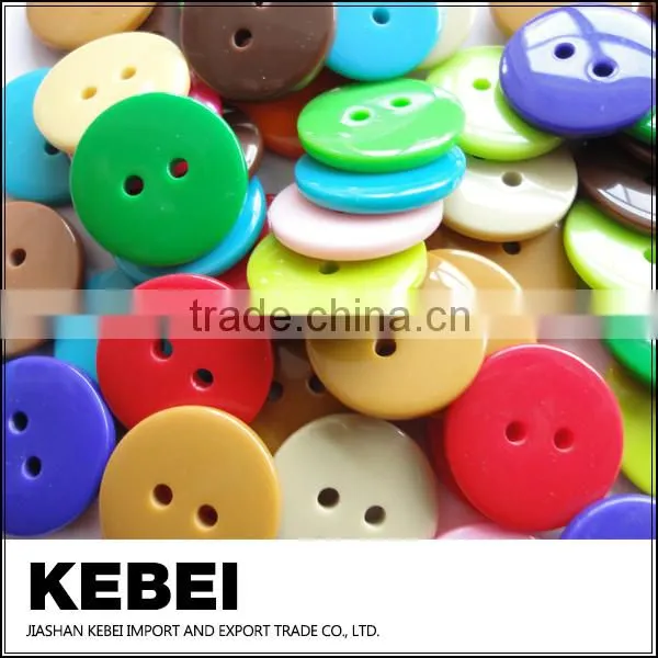 Best selling colourful 2-holes custom decorative buttons