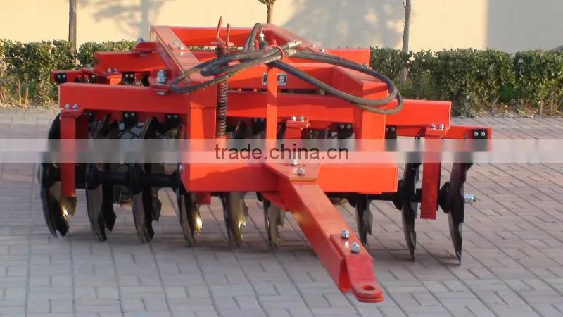 Series of hydraulic trailed offset heavy disc harrow