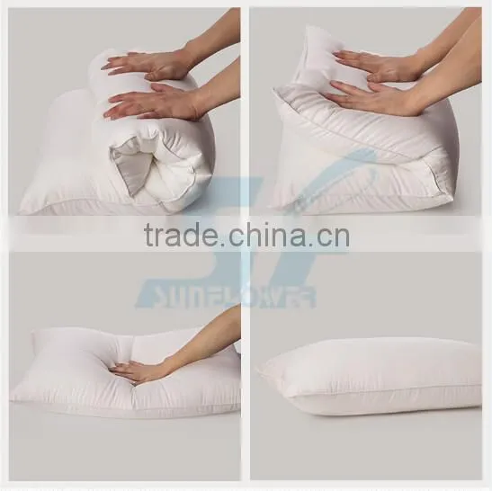 SUNFLOWER quiltedknitted waterproof body polyester pillow/neck pillow cushioninsert/pillow case