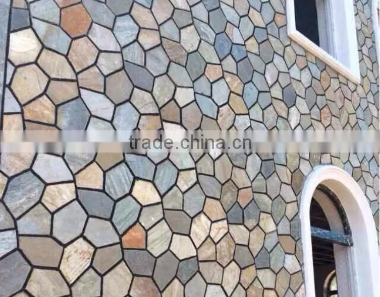 Rusty Stone Veneer,Dark Rusty Decorative/paving Cultured Stone