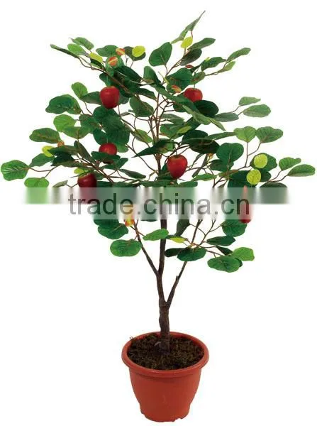 102cm potted indoor decor artificial apple tree