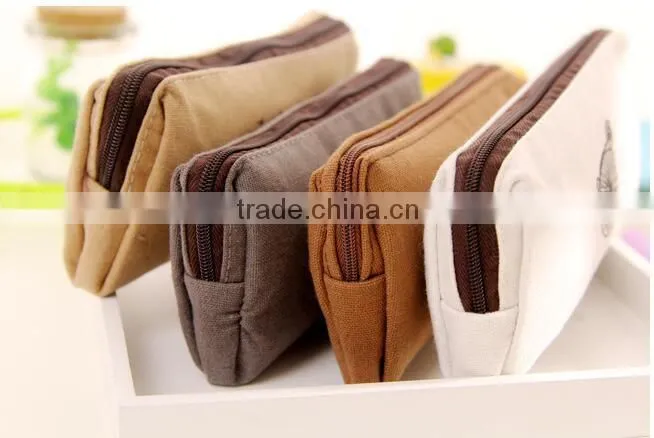 Stationery bags Cloth art makeup bags Creative stationery bags Children learn supplies wholesale