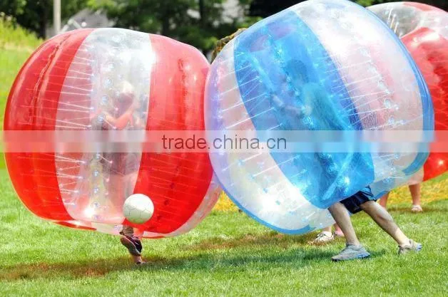 2015 giant human body soccer inflatable bumper ball suit for football