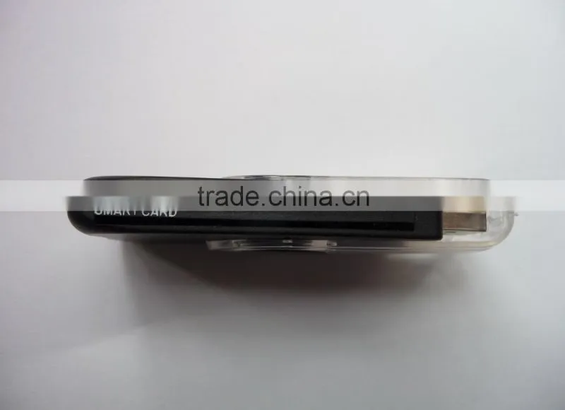 USB EMV ATM SIM Smart Card Multi-Memory Six-Slot Reader/Writer/Editor