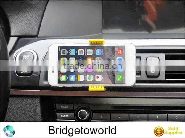 Custom C shape air vent car bike mobile phone holder for bike mount stand