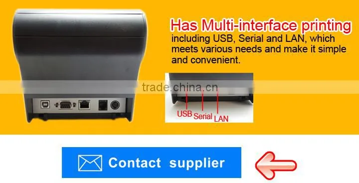 ITPP052 Supermarket Retail Shop Restaurant 80mm Pos Thermal Printer