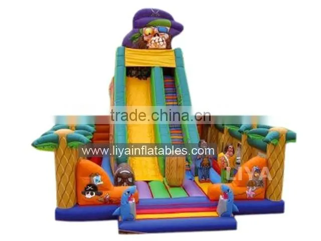 pirate amusement park,out door inflatable amusement park for kids