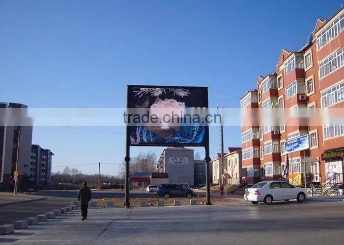 Shenzhen good price HD P8mm outdoor waterproof advertising led screen