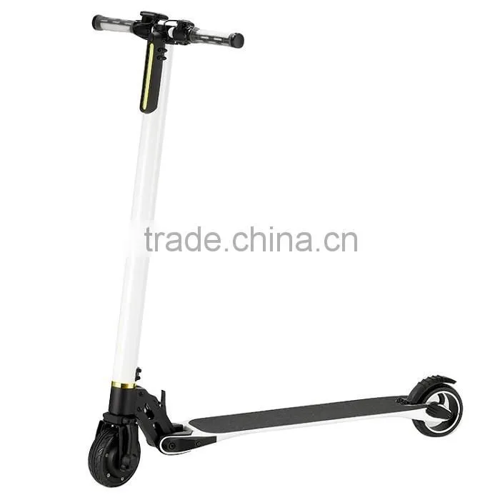2016 Carbon fiber Electric Scooter, lightest Electric Scooters with LG battery, Self Balance Electric Scooters
