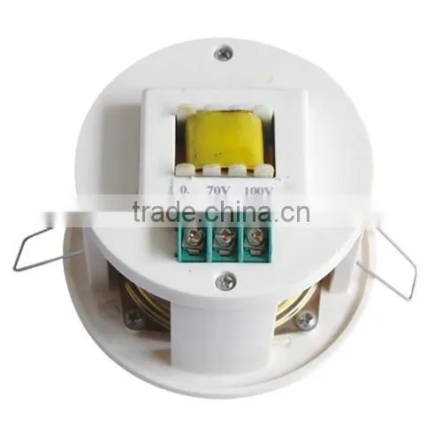 DS-627 series mini full-range hi-fi aluminum ceiling speaker