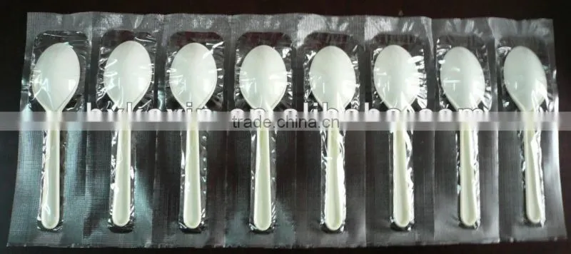 palstic spoon single packing machine wrapping machine