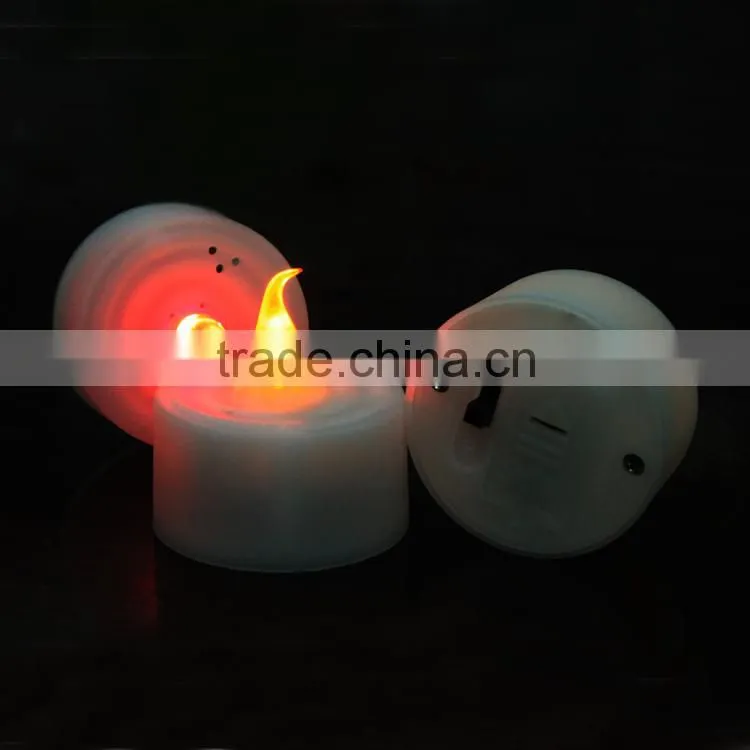Battery Operated Flicker Candles Light For Holidays Decoration