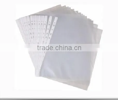 a4 size waterproof 11 holes pp sheet protector for sale