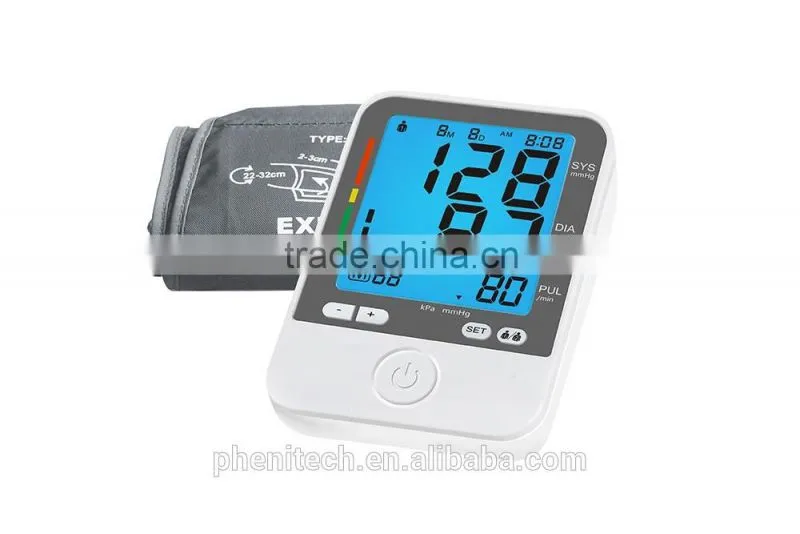 Home use digital arm type blood pressure monitor price with bluetooth