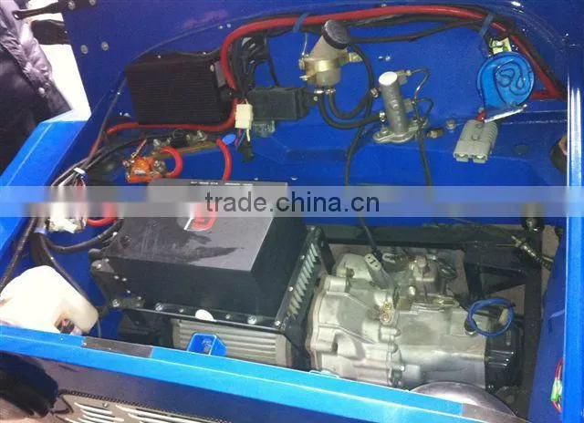 2013 green power classic car 4 Kw motor electric mini moke car