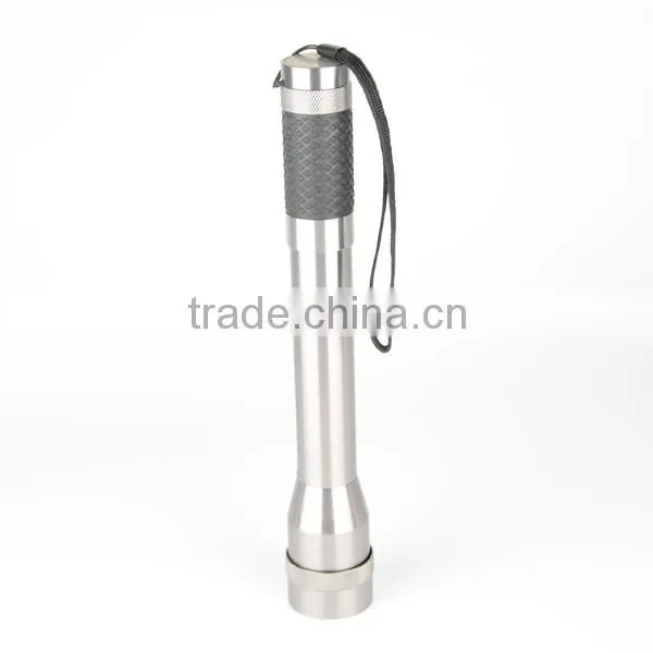 Dry Batteries Operated Aluminum LED Flashlight