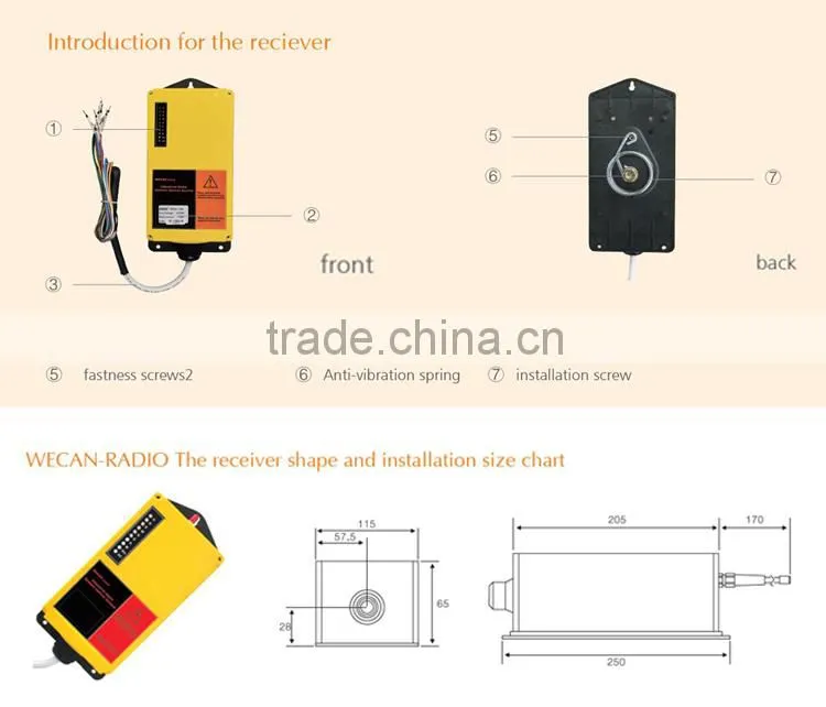 Telecrane Remote Control ,Crane Radio Remote Control