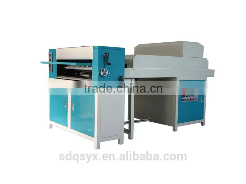 650 uv coating and embossing machine for album photo by manufacture on sale