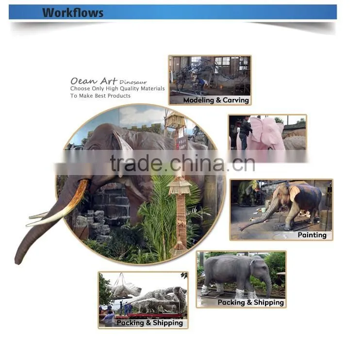 OA-AM-L41 Outdoor Simulation Robot Animals for Sale