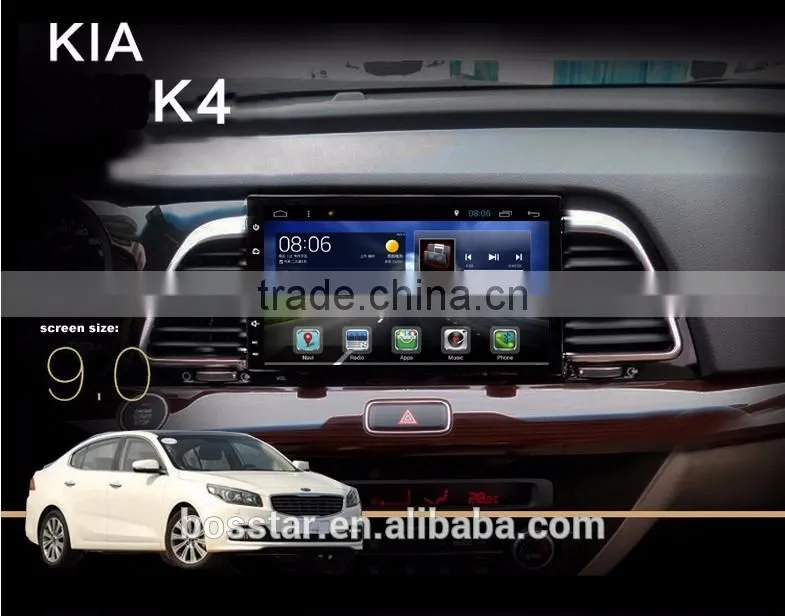 android AUTO RADIO CAR DVD with quad core ,gps,bluetooth,wifi,dvr,obd for KIA K4