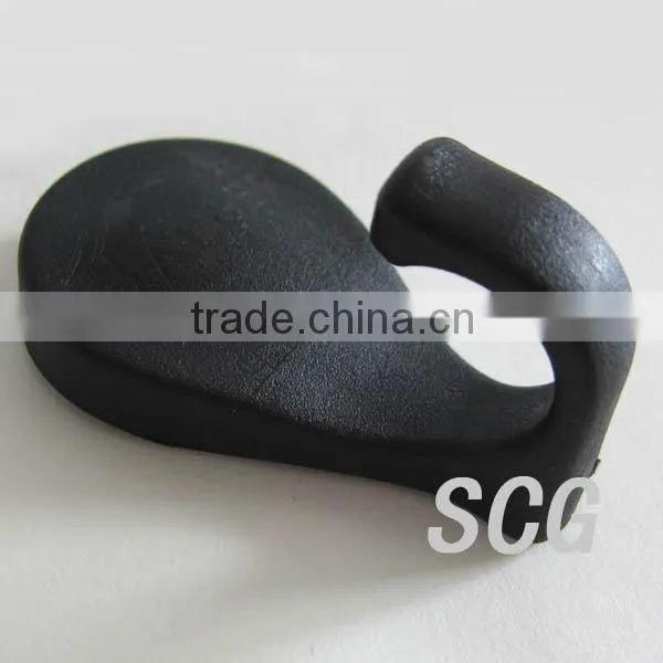 Plastic magnetic hook with N48 neodymium magnet inside