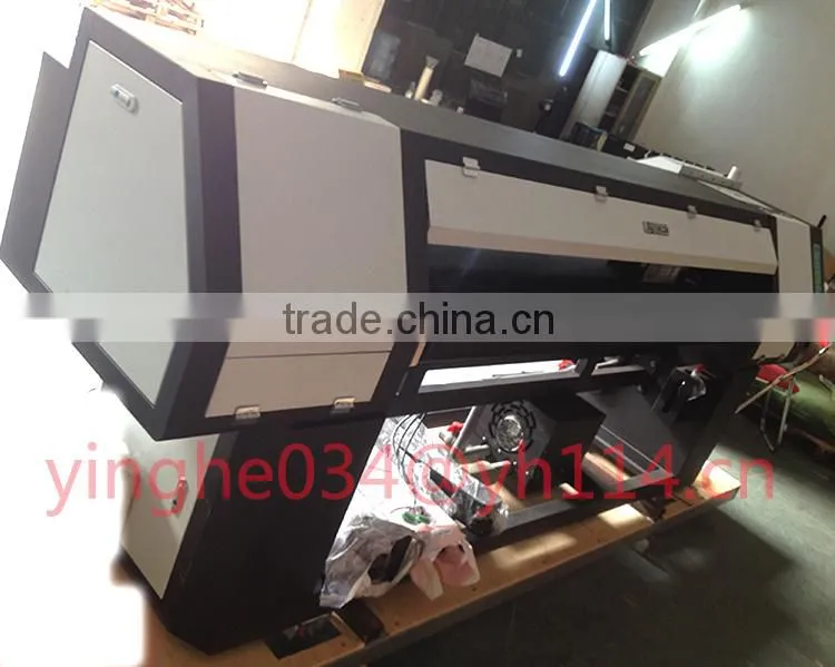 Large format roll to roll uv flatbed printer