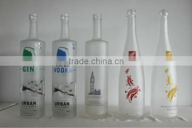 SUPER PREMIUM GIN GLASS BOTTLE
