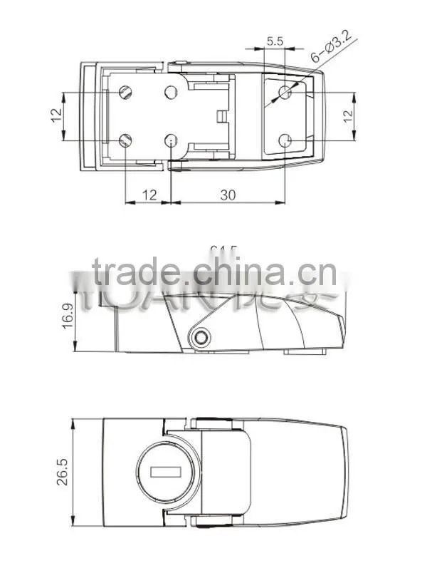 the zinc alloy hasp and staple lock,cupboard lock