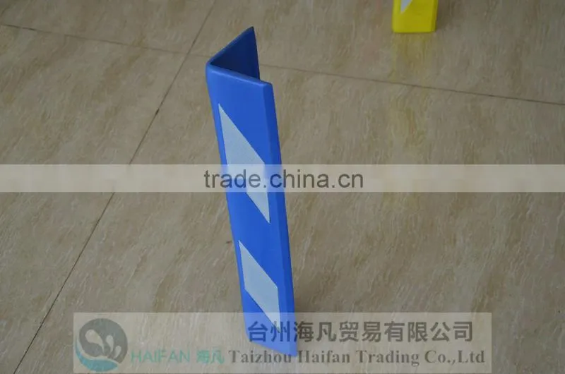 EVA colorful corner guard reflective for parking lot safety/Good quality EVA plastic corner protector/corner guard for garage