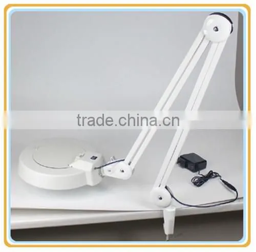 Cleanroom use Antistatic laboratory Table-clamp Illuminated Magnifying Lamp