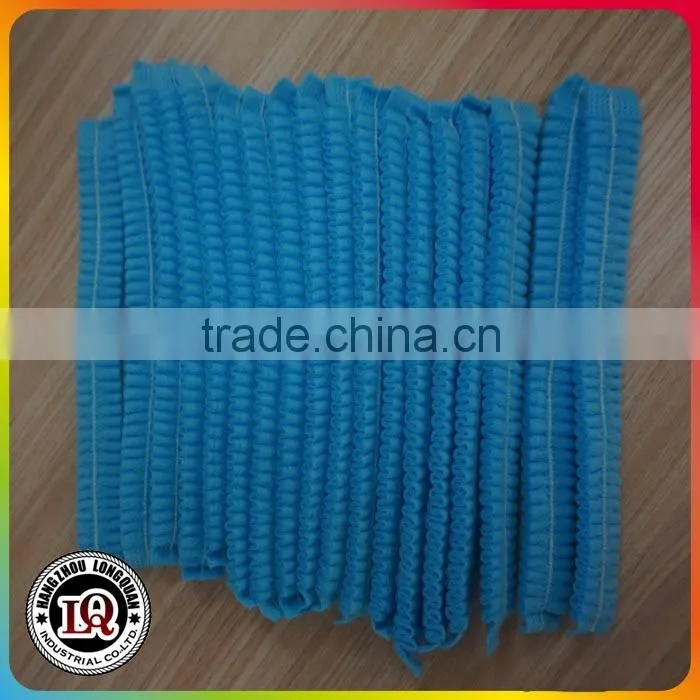 Disposable nonwoven mob and clip cap