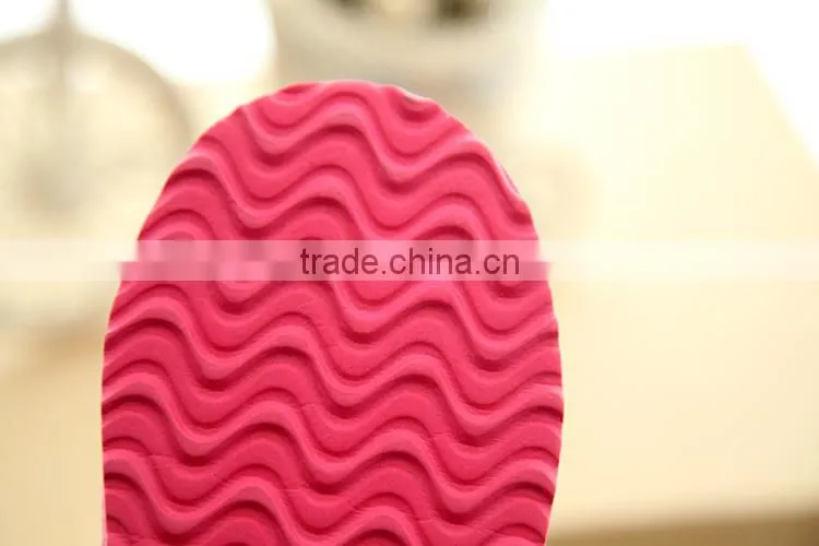 Crochet knitting cheap indoor outdoor pink baby shoes for girls