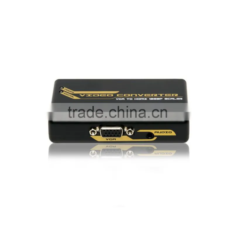 High-Performance Convert VGA+Audio Input to HDMI Output with Scaler Converter