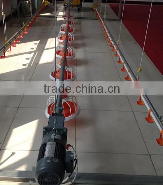 chicken automatic feeder pan with feed sensor