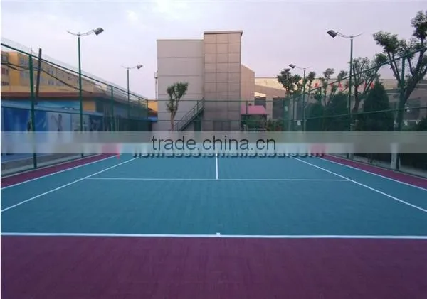 Cheap And Solid Plastic Interlocking Floor Tlie/Mat