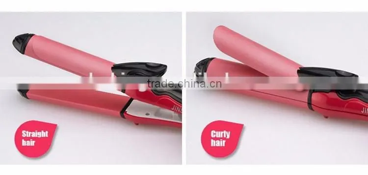 JINDING Home Professional Hair Iron Clip Hair Crimper Hair Straightener