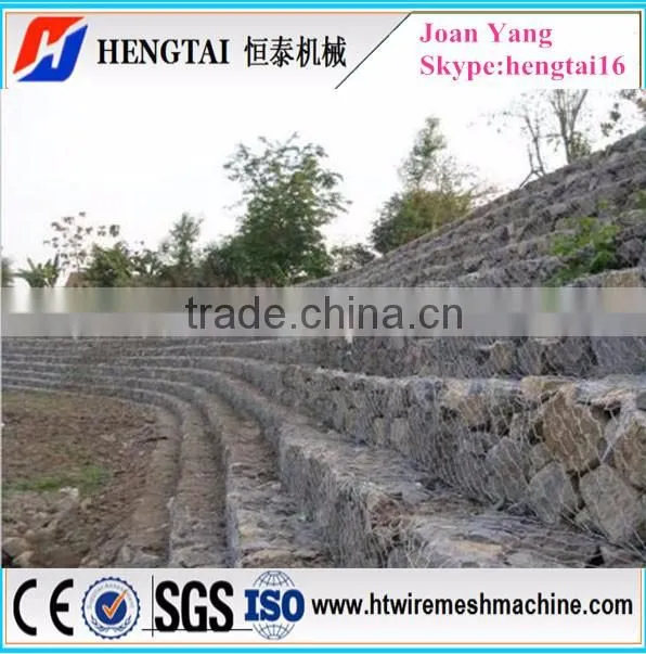 Stone Cage Making Large Hexagonal Wire Mesh Netting Machine