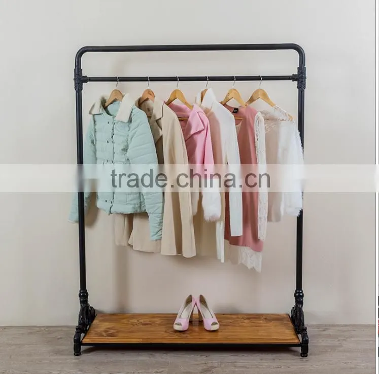 Hot selling fashion factory made cloth display racks and stands