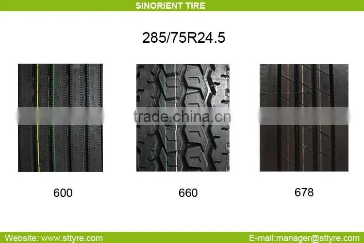 New Shandong Truck Tire Lower Price 285/75R24.5