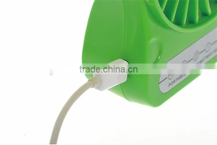 3 Speed Promotion Portable USB Mini Fan Handheld Cooler Cooling Fan Rechargeable Battery
