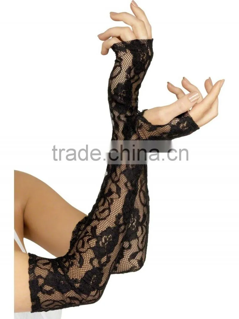 Fingerless Cheap Lace Gloves