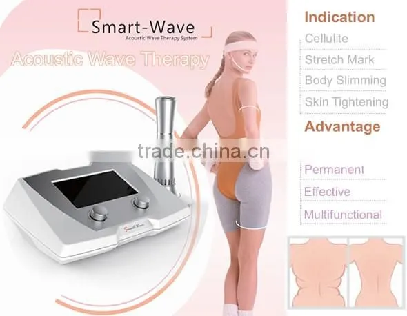 shockwaves machine for Cellulite removal/Loose skin get tightened/Connective tissue /Body Reshaping and slimming