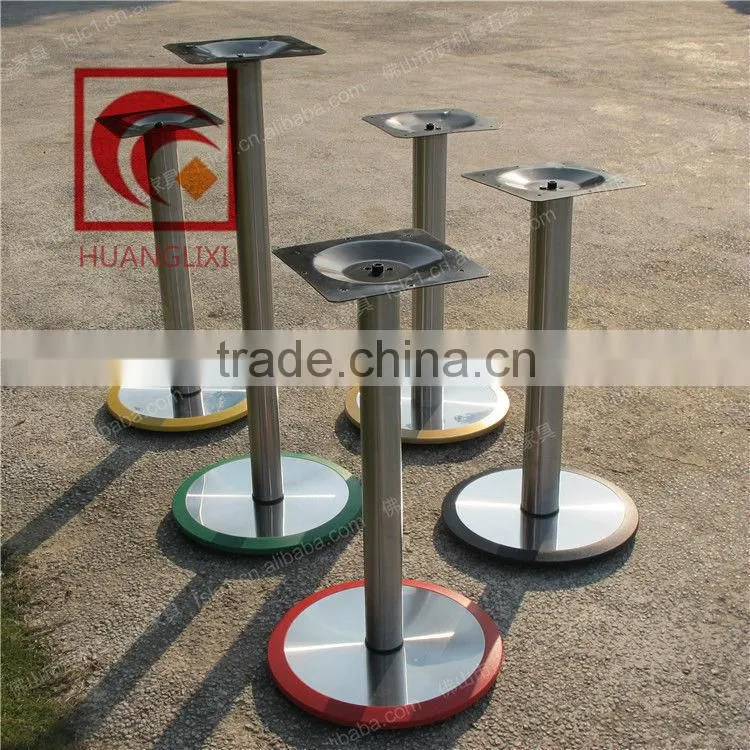 Stainless steel table leg ,metal coffee table legs,folding metal legs,bar table leg,single leg dining table