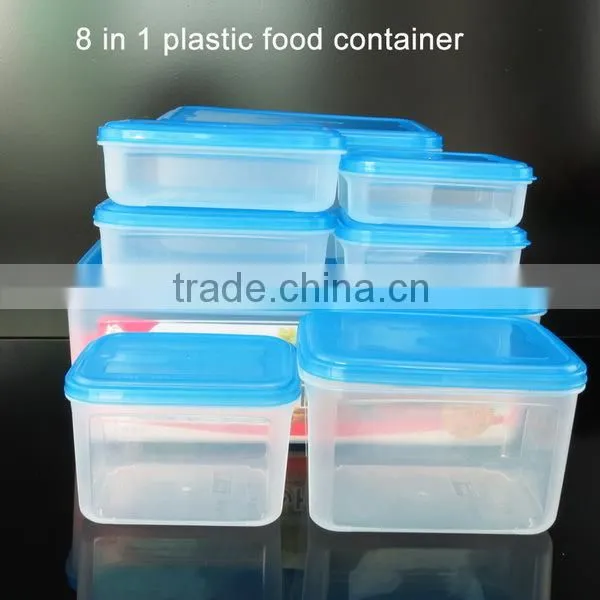 750ml cylindrical food storage container with airtight lid