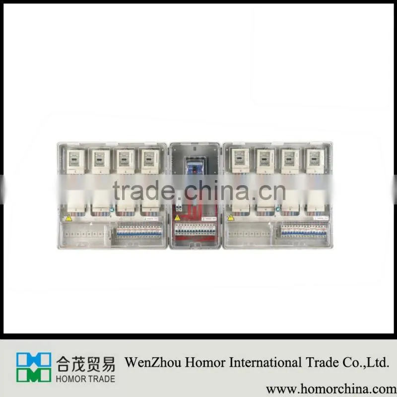 single phase electric meter box