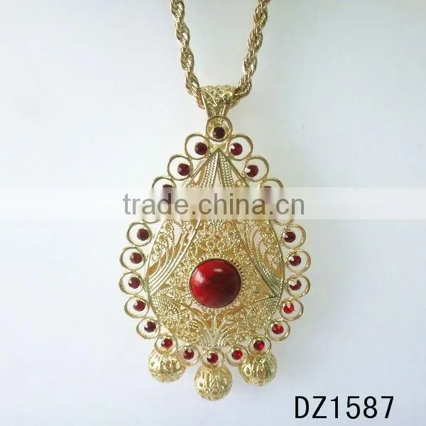 turkish jewelry gold plated pendant islamic pendant